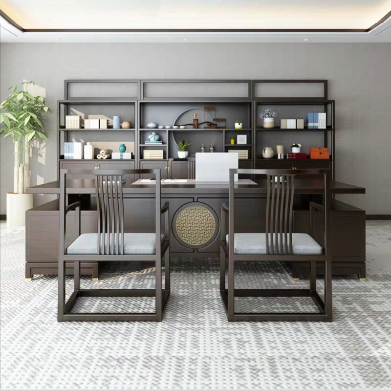 新中式辦公桌05 新中式辦公桌05